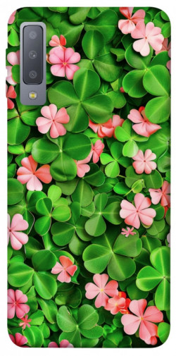 Чехол itsPrint Листья удачи для Samsung A750 Galaxy A7 (2018)