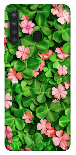 Чехол itsPrint Листья удачи для Samsung Galaxy A21
