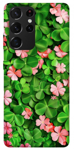 Чехол itsPrint Листья удачи для Samsung Galaxy S21 Ultra