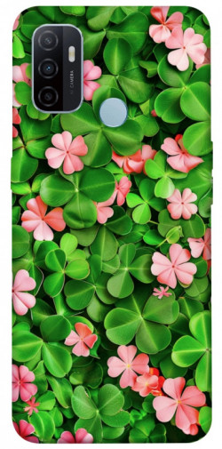 Чехол itsPrint Листья удачи для Oppo A53 / A32 / A33