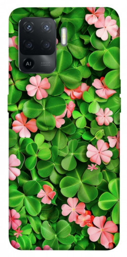Чохол itsPrint Листя удачі для Oppo Reno 5 Lite