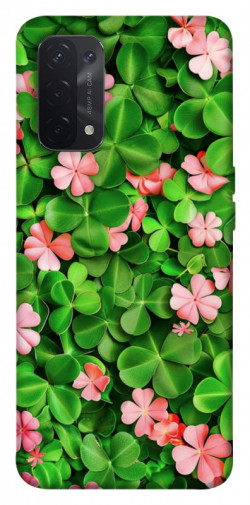 Чохол itsPrint Листя удачі для Oppo A54 4G