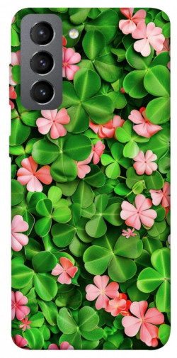 Чехол itsPrint Листья удачи для Samsung Galaxy S21 FE