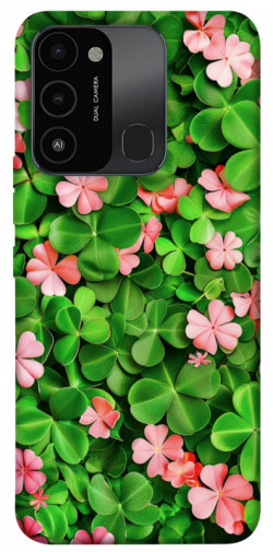 Чехол itsPrint Листья удачи для Tecno Spark Go 2022 (KG5m)