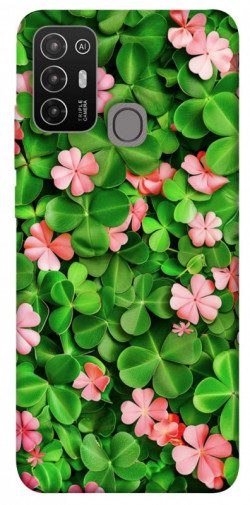 Чехол itsPrint Листья удачи для ZTE Blade A52