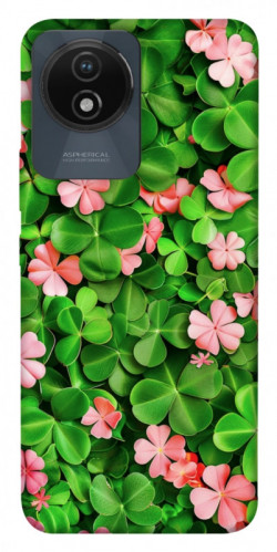 Чехол itsPrint Листья удачи для Vivo Y02