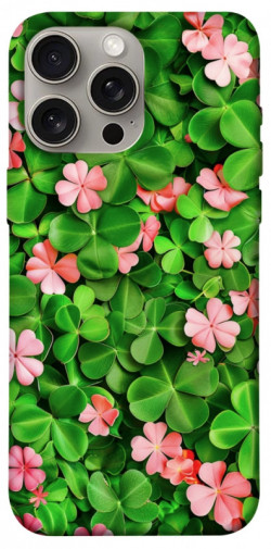 Чохол itsPrint Листя удачі для Apple iPhone 15 Pro Max (6.7")