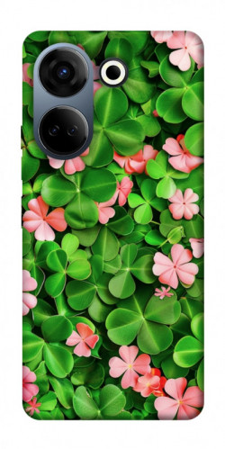 Чехол itsPrint Листья удачи для TECNO Camon 20 Pro (CK7n)