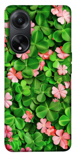 Чехол itsPrint Листья удачи для Oppo A58 4G