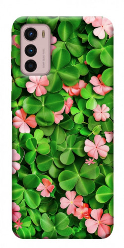 Чехол itsPrint Листья удачи для Motorola Moto G42