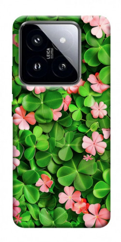Чехол itsPrint Листья удачи для Xiaomi 14 Pro