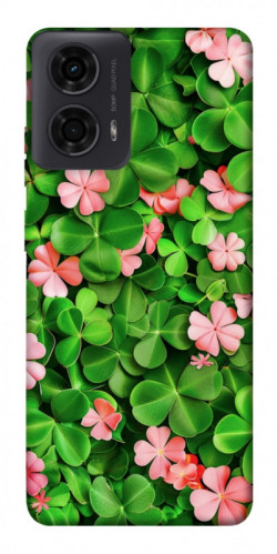 Чехол itsPrint Листья удачи для Motorola Moto G24