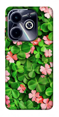 Чохол itsPrint Листя удачі для Infinix Hot 40i