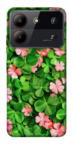 Чехол itsPrint Листья удачи для ZTE Blade A54 4G