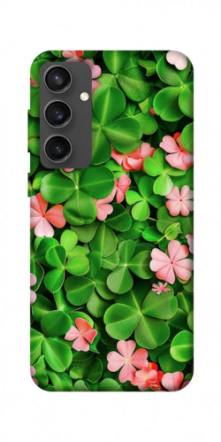 Чехол itsPrint Листья удачи для Samsung Galaxy S24 FE