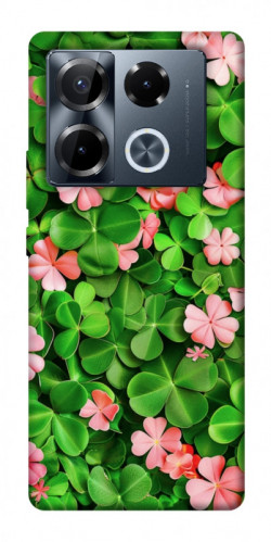 Чохол itsPrint Листя удачі для Infinix Note 40 Pro 4G