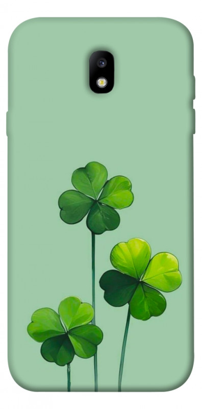 Чехол itsPrint Lucky clover для Samsung J730 Galaxy J7 (2017), цветы, купить оптом с доставкой