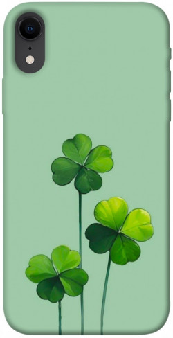Чехол itsPrint Lucky clover для Apple iPhone XR (6.1")