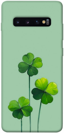 Чехол itsPrint Lucky clover для Samsung Galaxy S10+