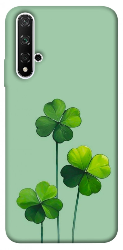 Чехол itsPrint Lucky clover для Huawei Honor 20 / Nova 5T, цветы, купить оптом с доставкой
