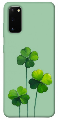 Чехол itsPrint Lucky clover для Samsung Galaxy S20