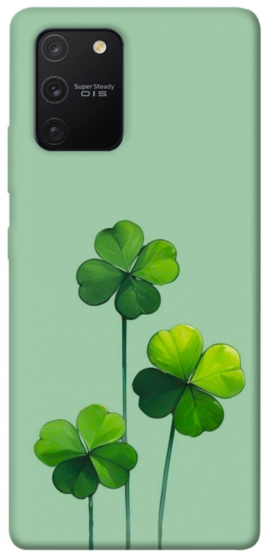 Чехол itsPrint Lucky clover для Samsung Galaxy S10 Lite, цветы, купить оптом с доставкой