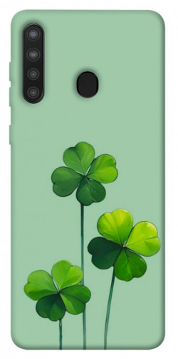 Чехол itsPrint Lucky clover для Samsung Galaxy A21