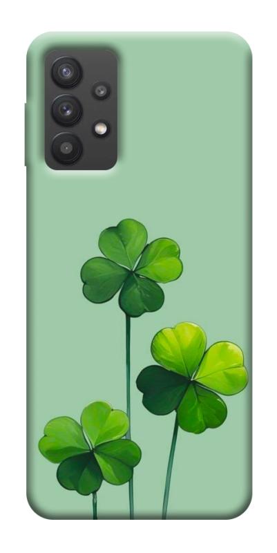 Чехол itsPrint Lucky clover для Samsung Galaxy A32 (A326B) 5G, цветы, купить оптом с доставкой