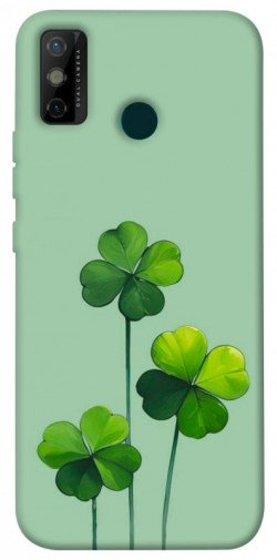 Чохол itsPrint Lucky clover для TECNO Spark 6 Go