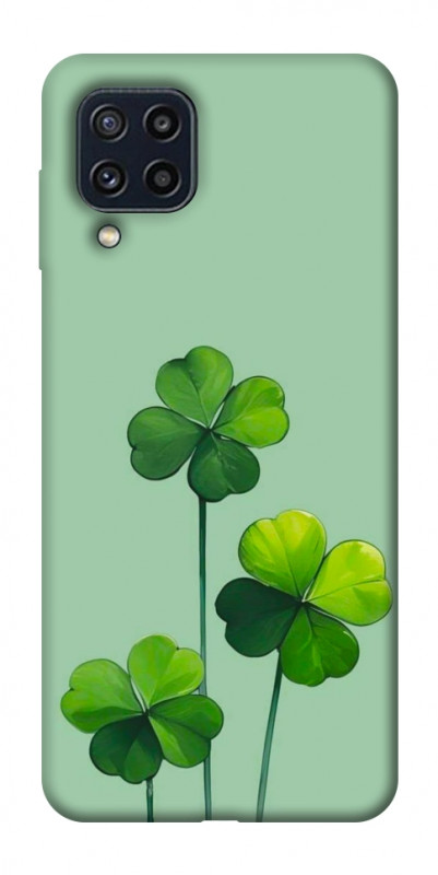 Чехол itsPrint Lucky clover для Samsung Galaxy M32, цветы, купить оптом с доставкой