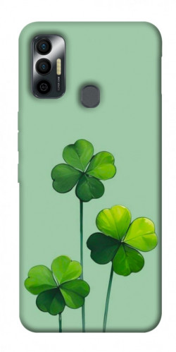 Чехол itsPrint Lucky clover для TECNO Spark 7