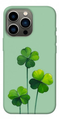 Чехол itsPrint Lucky clover для Apple iPhone 13 Pro (6.1")