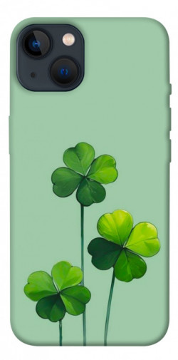 Чехол itsPrint Lucky clover для Apple iPhone 13 (6.1")