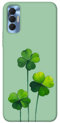 Чохол itsPrint Lucky clover для TECNO Spark 8P