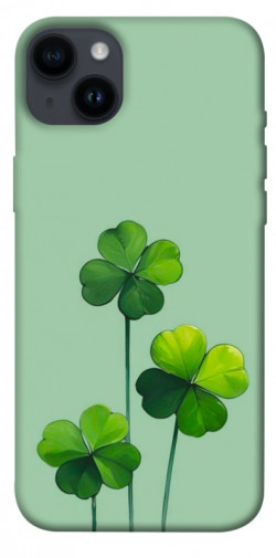 Чехол itsPrint Lucky clover для Apple iPhone 14 Plus (6.7")