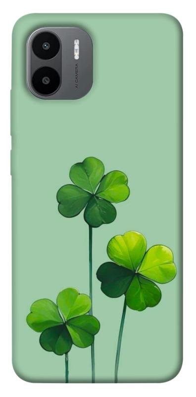 Чехол itsPrint Lucky clover для Xiaomi Redmi A1+ / A2+, цветы, купить оптом с доставкой