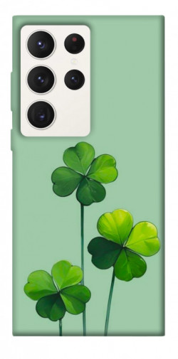 Чехол itsPrint Lucky clover для Samsung Galaxy S23 Ultra