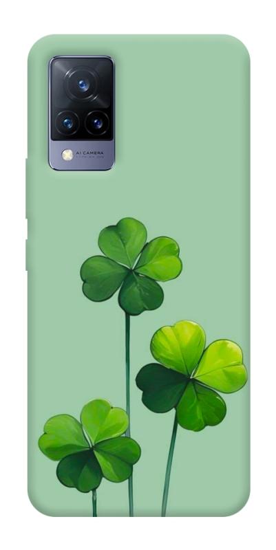 Чохол itsPrint Lucky clover для Vivo V21, квіти, купити оптом з доставкою