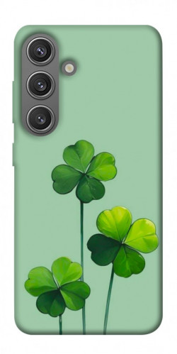Чехол itsPrint Lucky clover для Samsung Galaxy S24