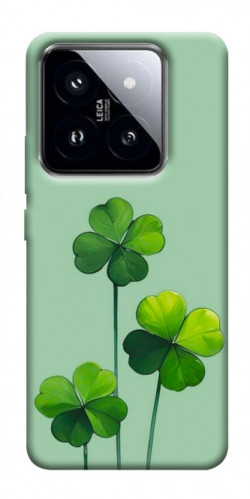 Чехол itsPrint Lucky clover для Xiaomi 14 Pro
