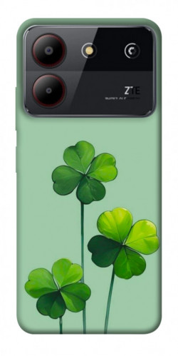 Чехол itsPrint Lucky clover для ZTE Blade A54 4G