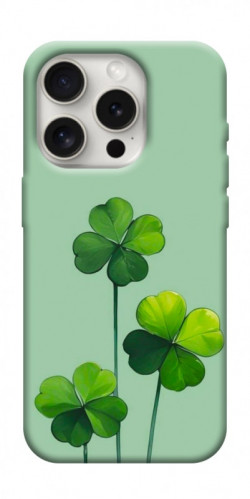 Чехол itsPrint Lucky clover для Apple iPhone 16 Pro Max (6.9")