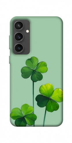 Чехол itsPrint Lucky clover для Samsung Galaxy S24 FE