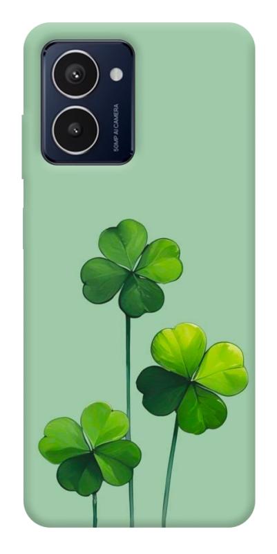 Чехол itsPrint Lucky clover для HMD Pulse Pro, цветы, купить оптом с доставкой