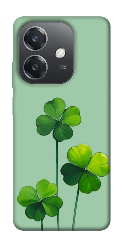 Чехол itsPrint Lucky clover для Oppo A3 4G, цветы, купить оптом с доставкой
