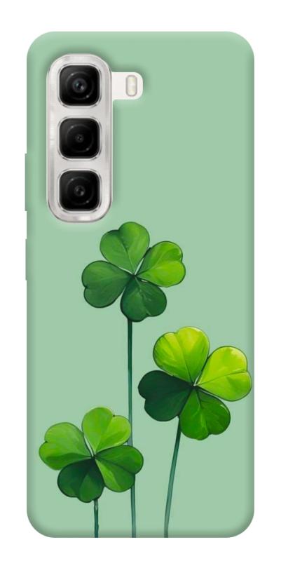 Чехол itsPrint Lucky clover для Infinix Hot 50 4G, цветы, купить оптом с доставкой