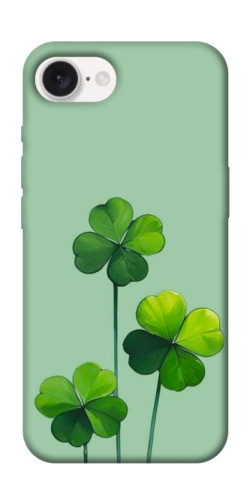 Чехол itsPrint Lucky clover для Apple iPhone 16e (6.1")