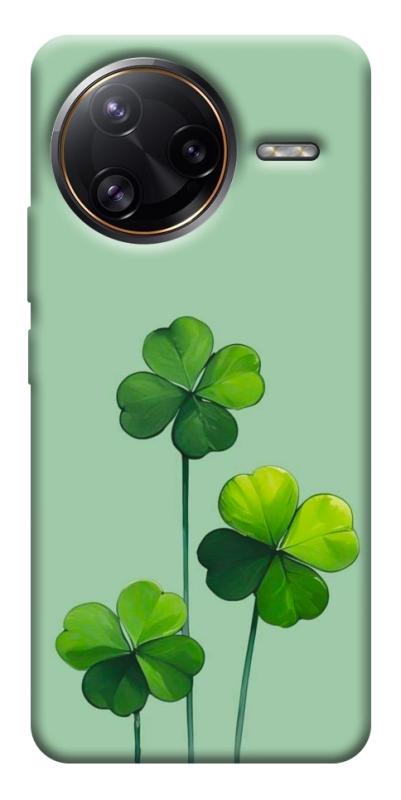 Чехол itsPrint Lucky clover для Xiaomi Poco F7, цветы, купить оптом с доставкой
