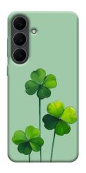 Чехол itsPrint Lucky clover для Samsung Galaxy S25 FE