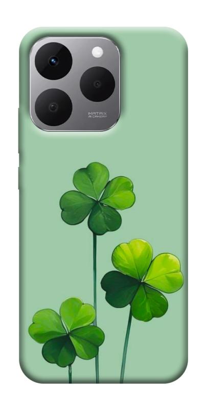 Чехол itsPrint Lucky clover для Realme 15T, цветы, купить оптом с доставкой